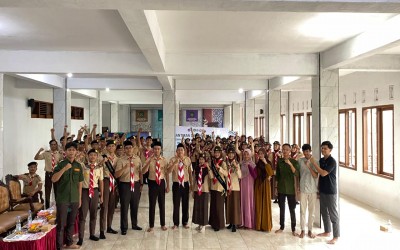 kegiatan Pembekalan dan Pelantikan Dewan Ambalan Periode 2024/2025